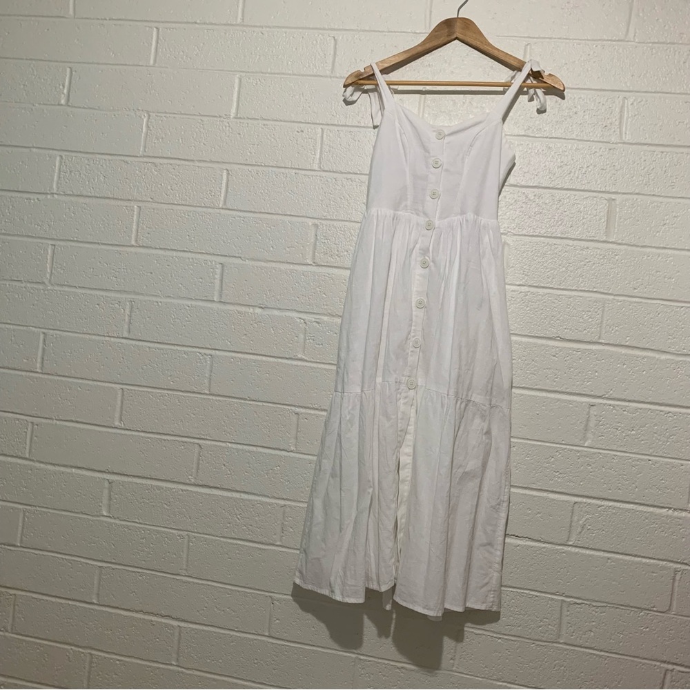 UO Positano Tie-Shoulder Midi Dress